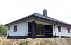 E-114 Mały dom parterowy - budowa